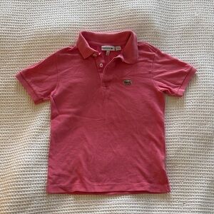 Lacoste Kids Pique Polo Shirt size 8